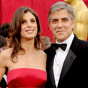 Elisabetta Canalis, George Clooney Elisabetta Canalis, George Clooney